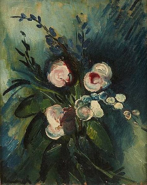 Wikioo.org - The Encyclopedia of Fine Arts - Painting, Artwork by Maurice De Vlaminck - Bouquet of Flowers
