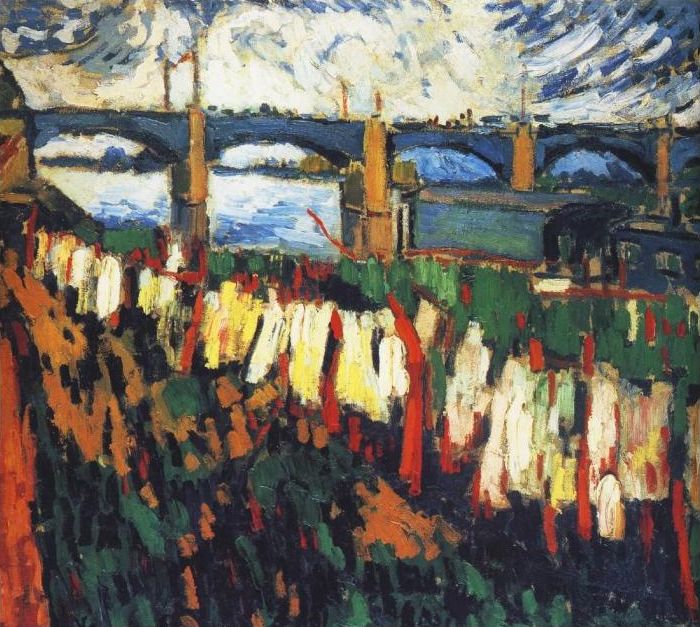 Wikioo.org - The Encyclopedia of Fine Arts - Painting, Artwork by Maurice De Vlaminck - The Bridge Bezons