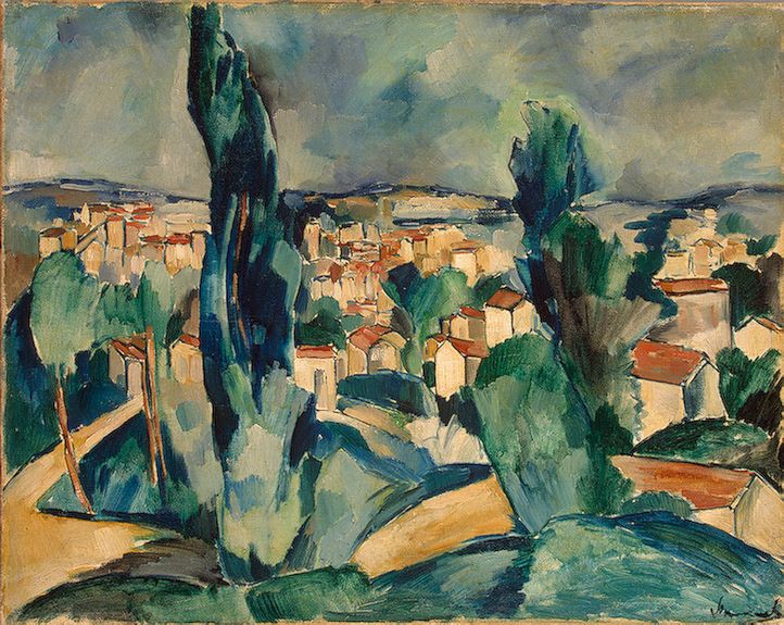 Wikioo.org - The Encyclopedia of Fine Arts - Painting, Artwork by Maurice De Vlaminck - Town