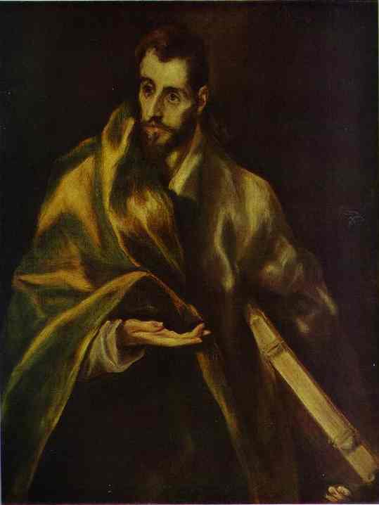 WikiOO.org - Енциклопедія образотворчого мистецтва - Живопис, Картини
 El Greco (Doménikos Theotokopoulos) - St. James the Greater