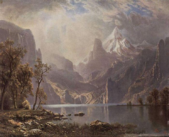 Wikioo.org - The Encyclopedia of Fine Arts - Painting, Artwork by Albert Bierstadt - Lake Tahoe 2