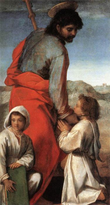 Wikioo.org - The Encyclopedia of Fine Arts - Painting, Artwork by Andrea Del Sarto - St James