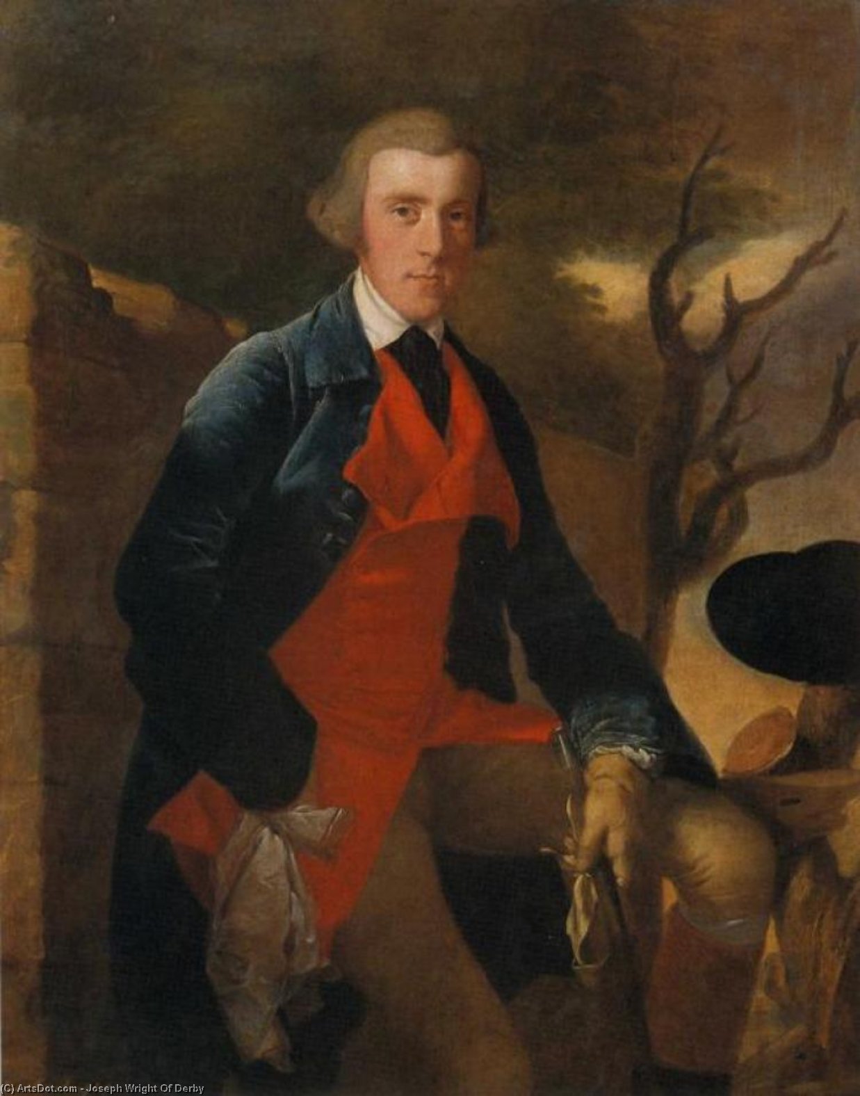 WikiOO.org - 백과 사전 - 회화, 삽화 Joseph Wright Of Derby - Edward Becher Leacroft