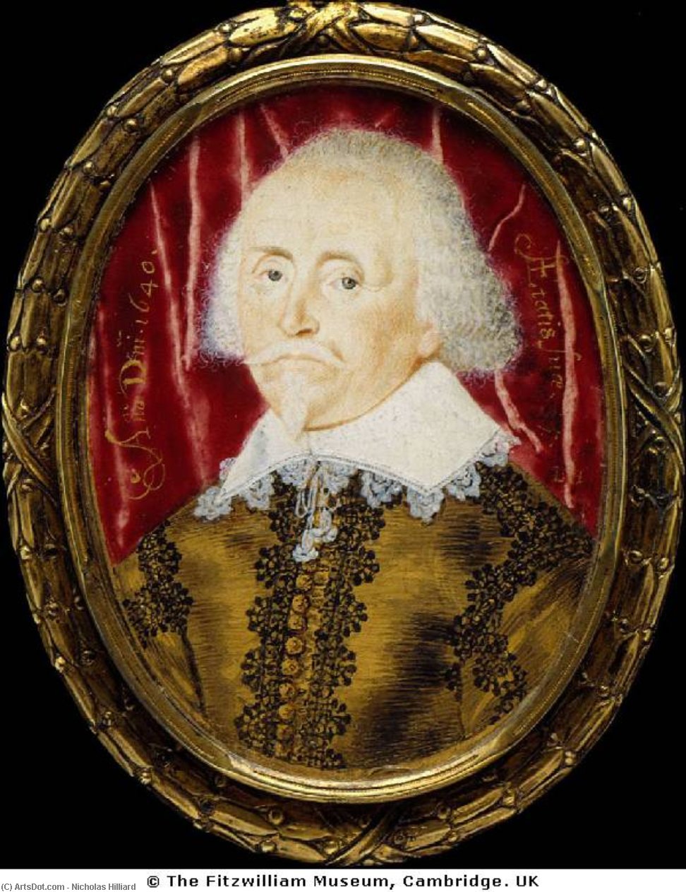 Wikioo.org - The Encyclopedia of Fine Arts - Painting, Artwork by Nicholas Hilliard - Unknown Man