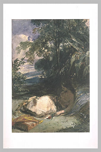 WikiOO.org - Encyclopedia of Fine Arts - Maalaus, taideteos Richard Parkes Bonington - Indian girl
