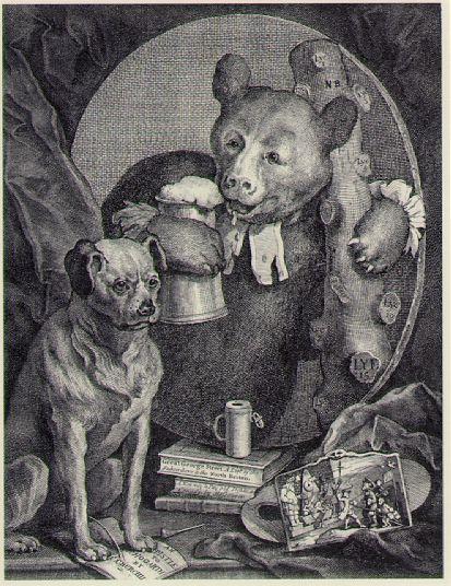 WikiOO.org - Encyclopedia of Fine Arts - Maalaus, taideteos William Hogarth - The Bruiser