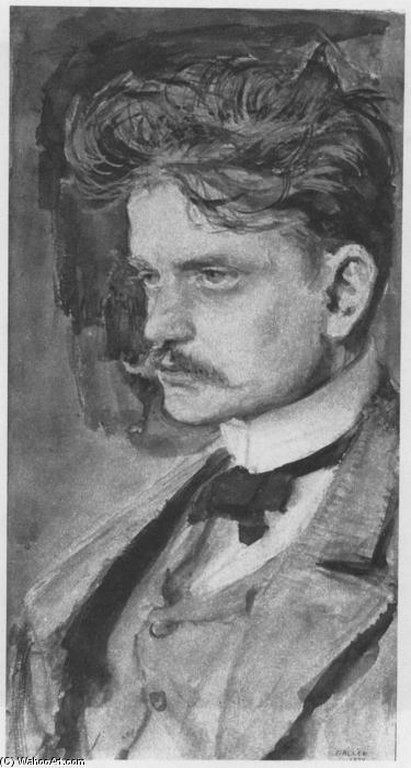WikiOO.org - Encyclopedia of Fine Arts - Lukisan, Artwork Akseli Gallen Kallela - Jean Sibelius