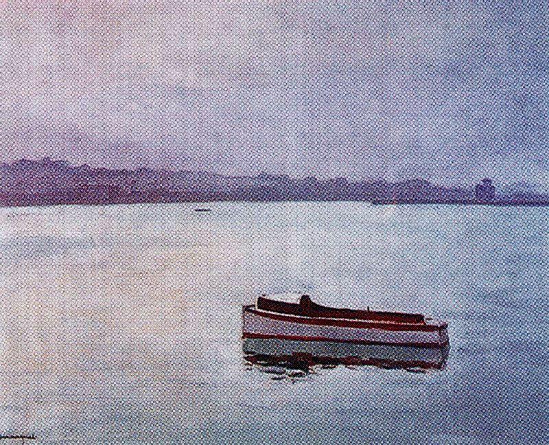 WikiOO.org - Güzel Sanatlar Ansiklopedisi - Resim, Resimler Albert Marquet - Boat at Hendaya