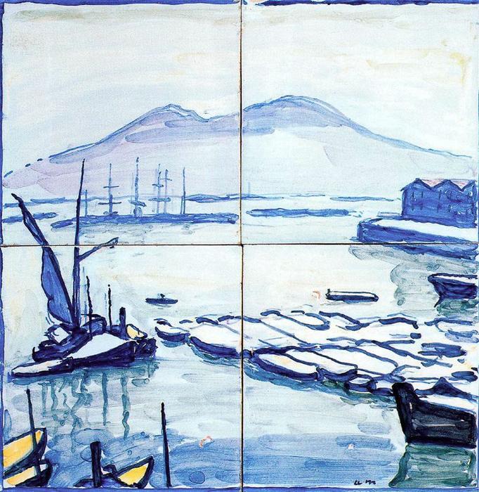 Wikioo.org - The Encyclopedia of Fine Arts - Painting, Artwork by Albert Marquet - La Bahía de Napolés