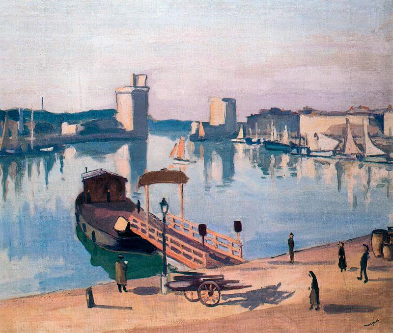 WikiOO.org - Encyclopedia of Fine Arts - Malba, Artwork Albert Marquet - La Rochelle