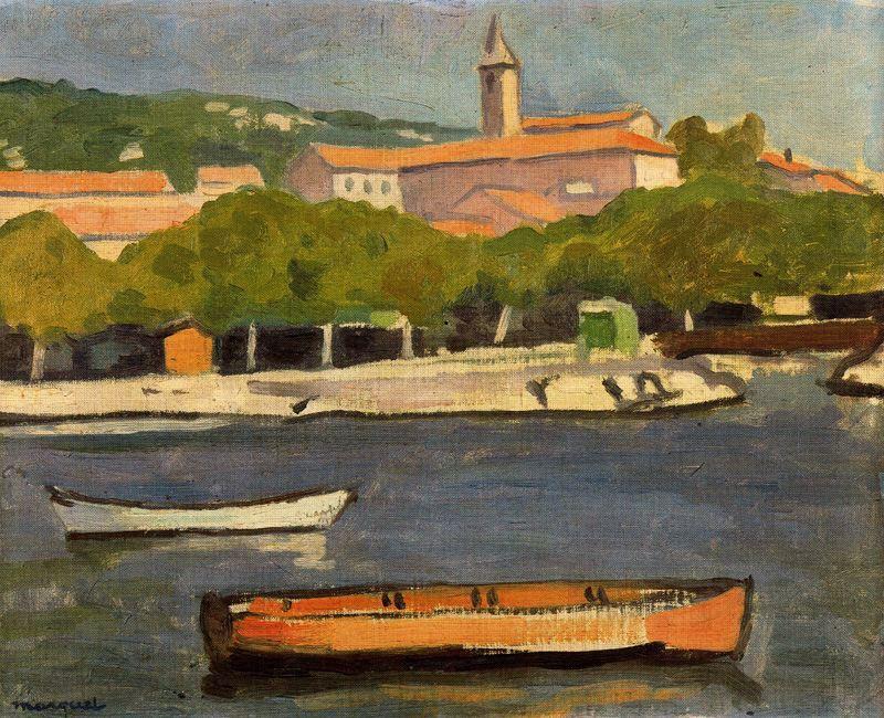 Wikioo.org - The Encyclopedia of Fine Arts - Painting, Artwork by Albert Marquet - L´ Estaque