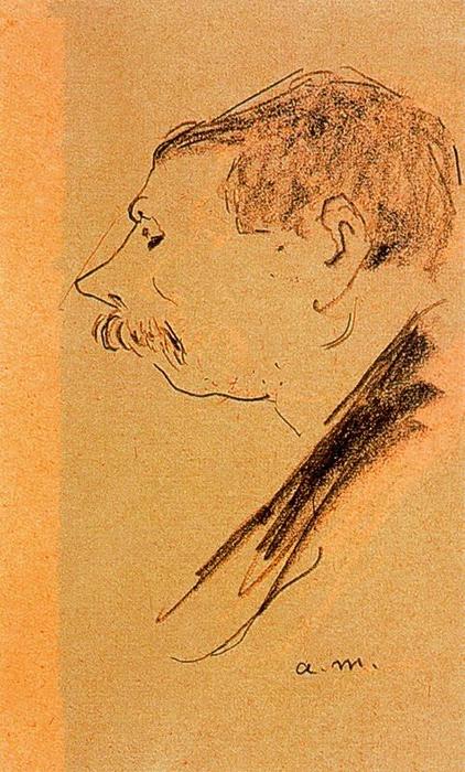 WikiOO.org - Encyclopedia of Fine Arts - Maalaus, taideteos Albert Marquet - Personaje de perfil