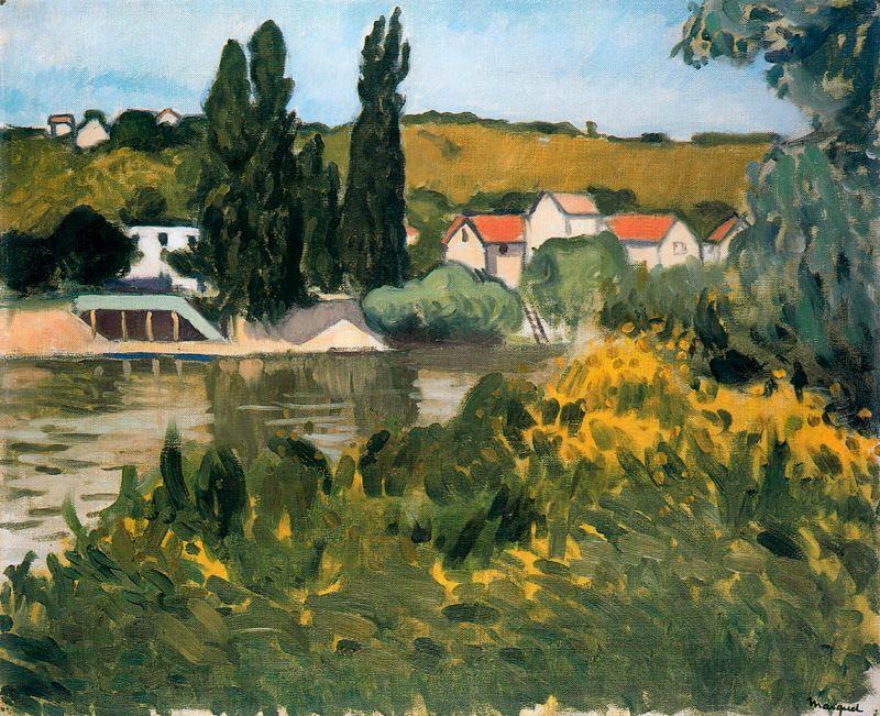 Wikioo.org - The Encyclopedia of Fine Arts - Painting, Artwork by Albert Marquet - Samois