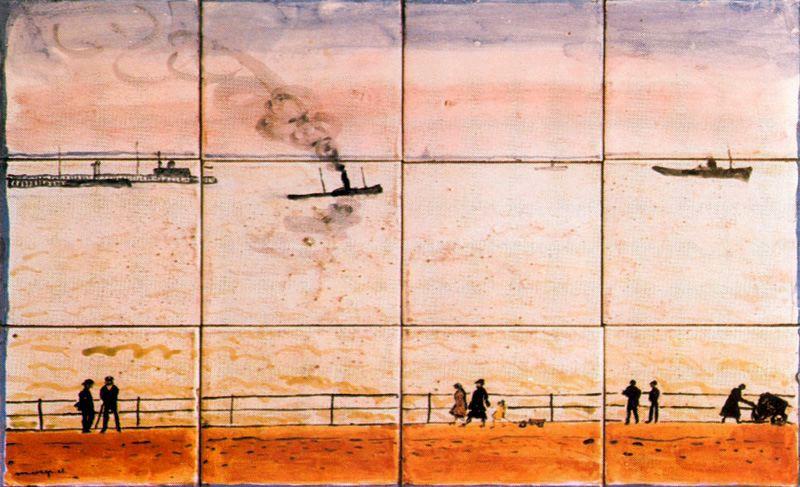 WikiOO.org - Encyclopedia of Fine Arts - Målning, konstverk Albert Marquet - The port of Boulogne