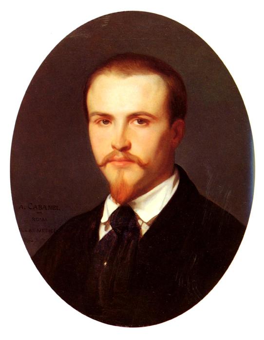 Wikioo.org - The Encyclopedia of Fine Arts - Painting, Artwork by Alexandre Cabanel - Autoportrait