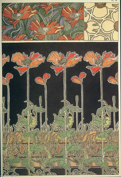 Wikioo.org – L'Encyclopédie des Beaux Arts - Peinture, Oeuvre de Alphonse Maria Mucha - Documents Décoratifs. Planche 38