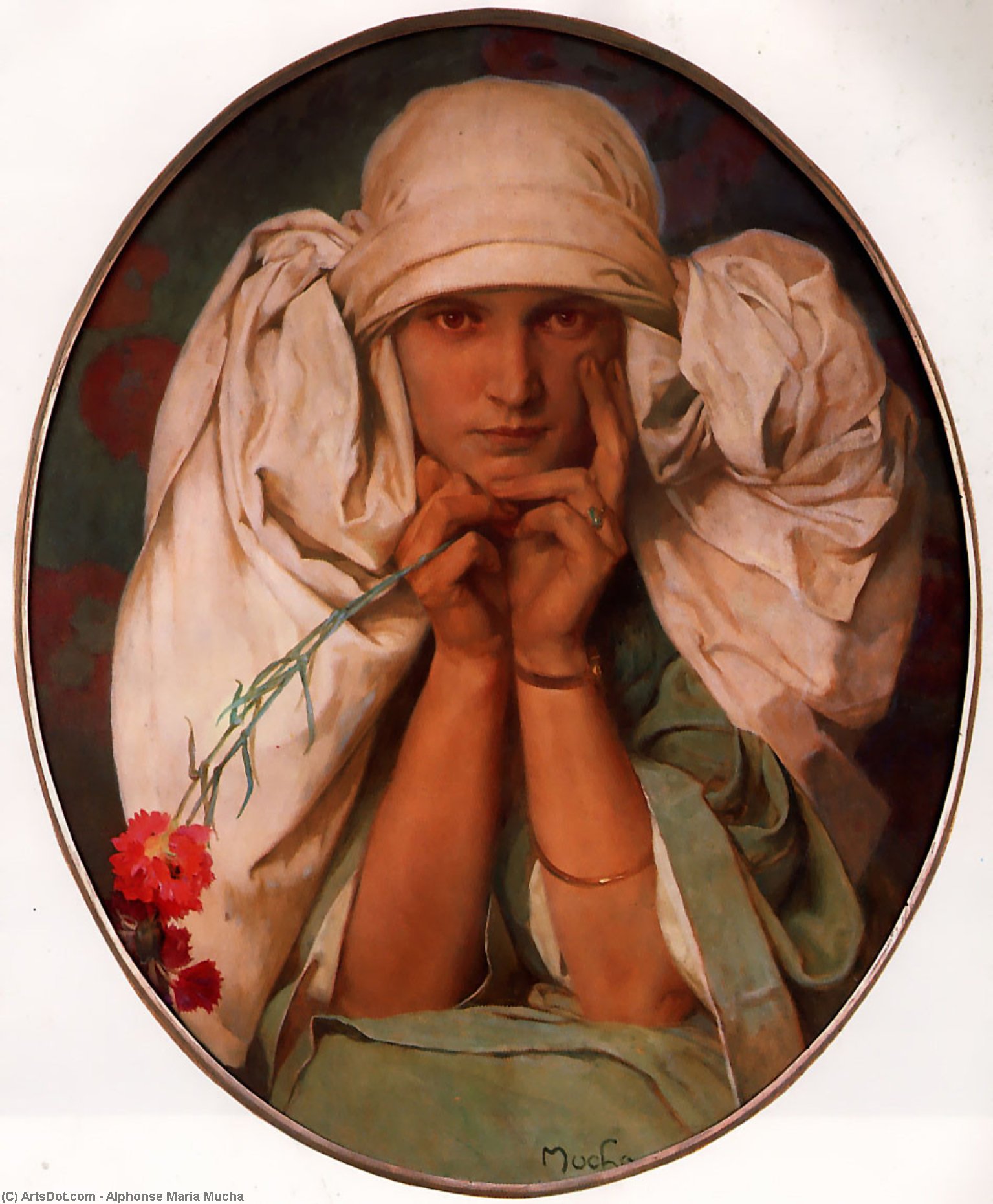 Wikioo.org – La Enciclopedia de las Bellas Artes - Pintura, Obras de arte de Alphonse Maria Mucha - Jaroslava