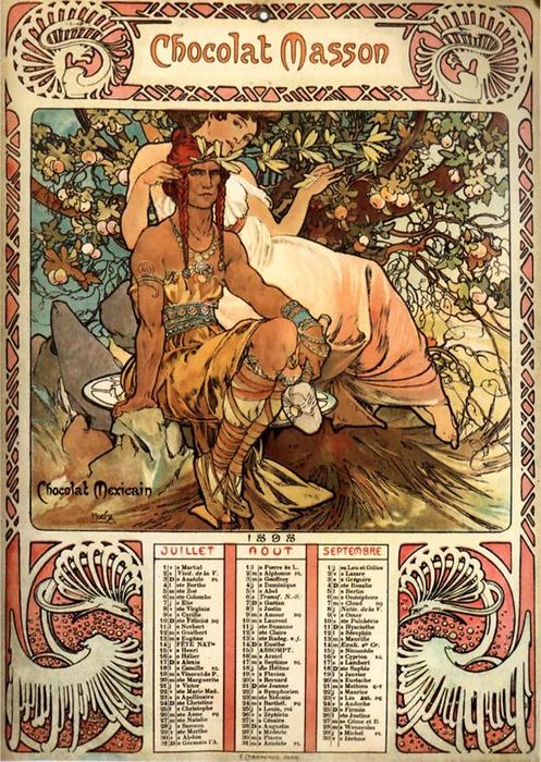 WikiOO.org - Енциклопедия за изящни изкуства - Живопис, Произведения на изкуството Alphonse Maria Mucha - Manhood