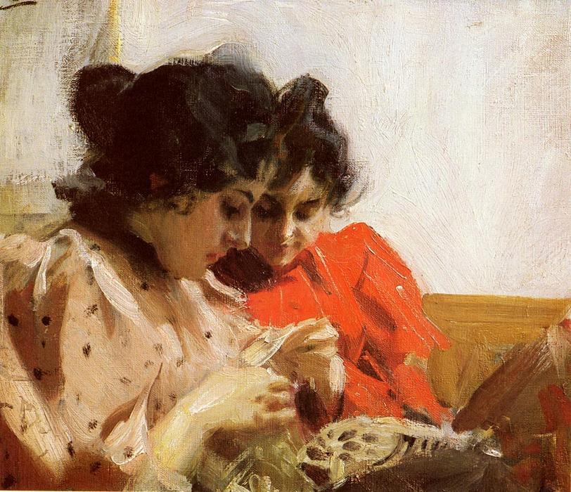 Wikioo.org - The Encyclopedia of Fine Arts - Painting, Artwork by Anders Leonard Zorn - Spetssom
