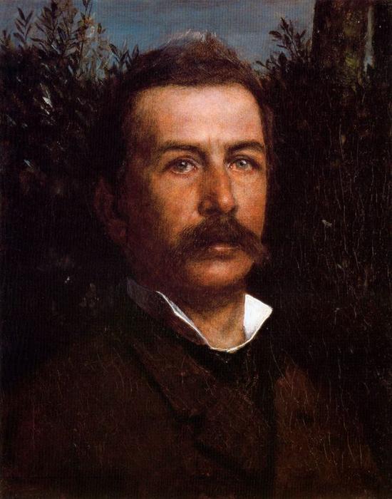 WikiOO.org - Encyclopedia of Fine Arts - Maľba, Artwork Arnold Bocklin - Autoportrait 2