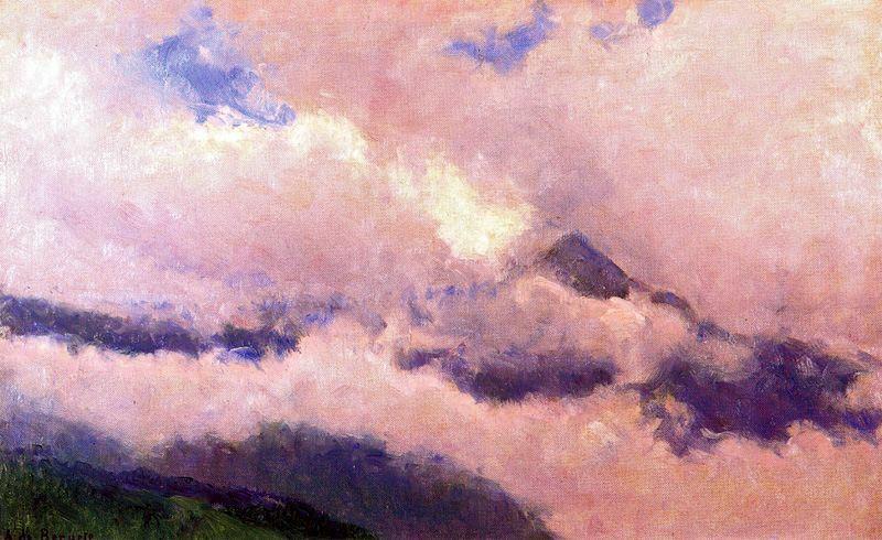 WikiOO.org - Encyclopedia of Fine Arts - Maľba, Artwork Aureliano De Beruete Y Moret - Cumbres en el Berner Oberland