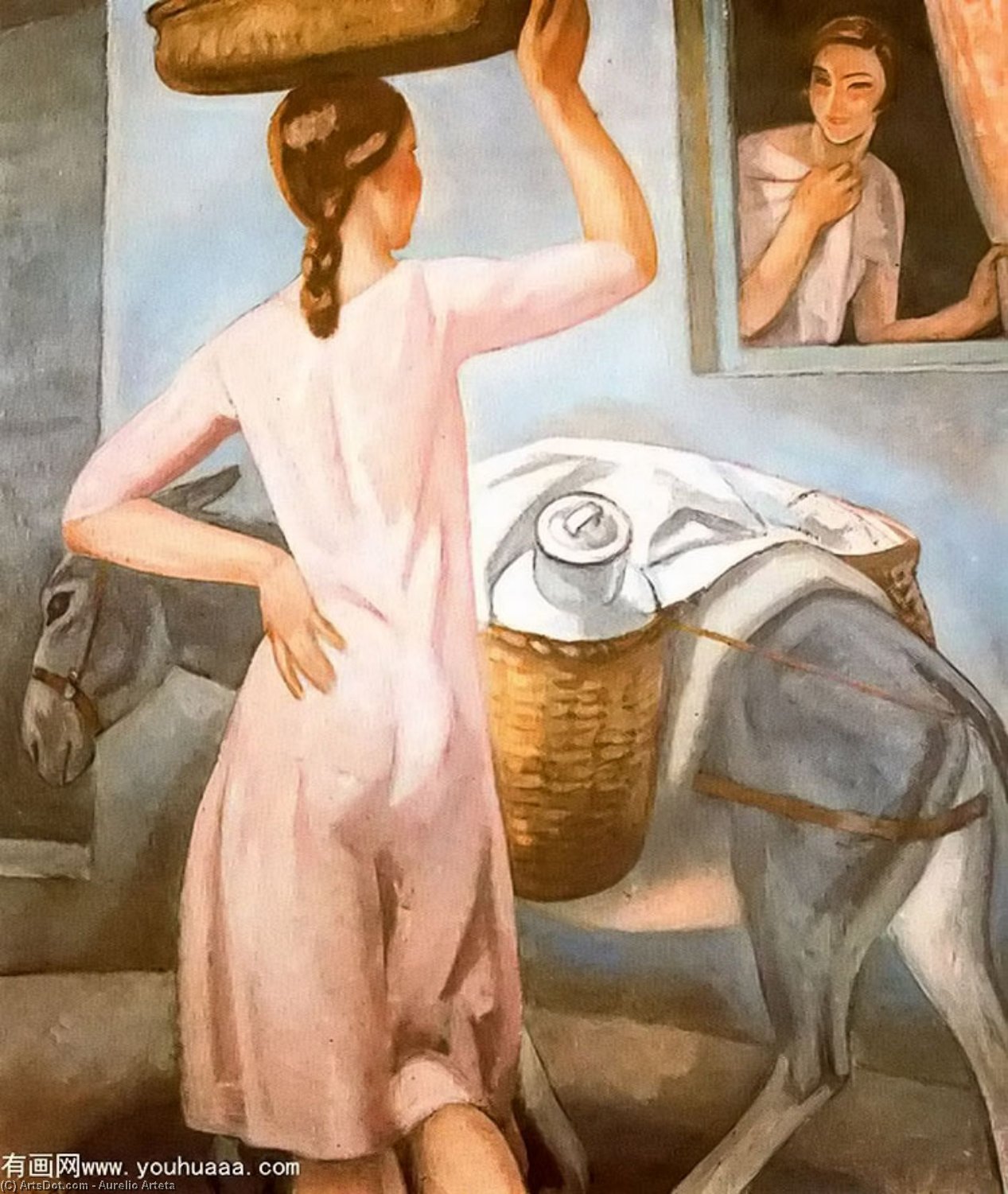 Wikioo.org - The Encyclopedia of Fine Arts - Painting, Artwork by Aurelio Arteta - De cháchara