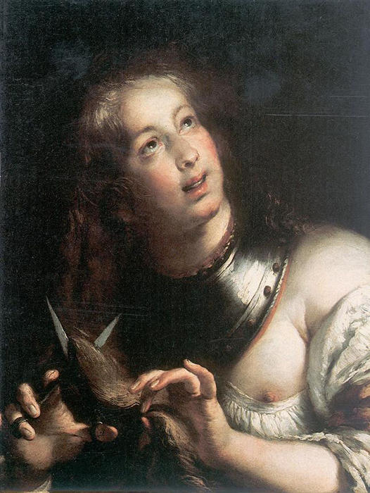 Wikioo.org – L'Encyclopédie des Beaux Arts - Peinture, Oeuvre de Bernardo Strozzi - Bérénice