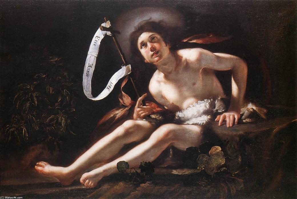 Wikioo.org – L'Encyclopédie des Beaux Arts - Peinture, Oeuvre de Bernardo Strozzi - r john le baptiste