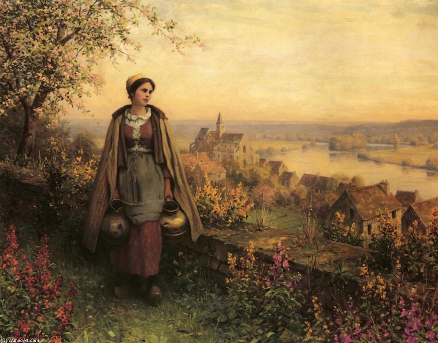 Wikioo.org - The Encyclopedia of Fine Arts - Painting, Artwork by Daniel Ridgway Knight - Spring-Time