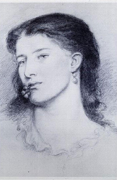 Wikioo.org – L'Encyclopédie des Beaux Arts - Peinture, Oeuvre de Dante Gabriel Rossetti - Aggie