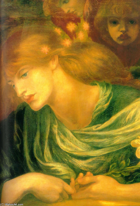 WikiOO.org - Encyclopedia of Fine Arts - Maľba, Artwork Dante Gabriel Rossetti - Unknown