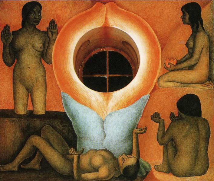 WikiOO.org - Encyclopedia of Fine Arts - Lukisan, Artwork Diego Rivera - Maturation