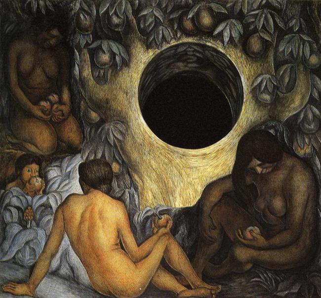 WikiOO.org - Encyclopedia of Fine Arts - Lukisan, Artwork Diego Rivera - The Abundant Earth