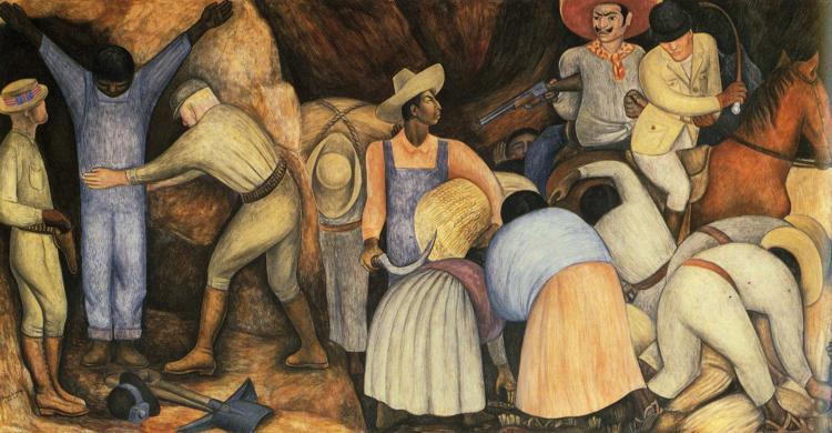 Wikioo.org – L'Encyclopédie des Beaux Arts - Peinture, Oeuvre de Diego Rivera - Les exploiteurs