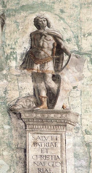 Wikioo.org - The Encyclopedia of Fine Arts - Painting, Artwork by Domenico Ghirlandaio - David