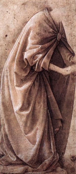 Wikioo.org - The Encyclopedia of Fine Arts - Painting, Artwork by Domenico Ghirlandaio - Study of Garments