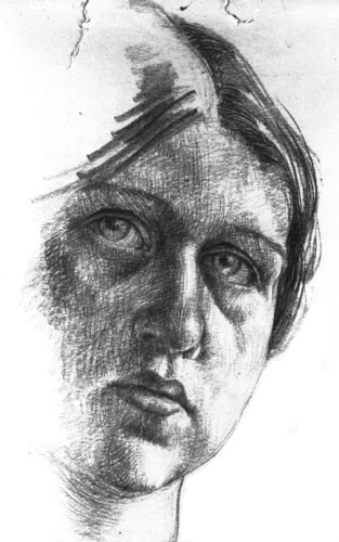 Wikioo.org - The Encyclopedia of Fine Arts - Painting, Artwork by Dora De Houghton Carrington - Self-portrait