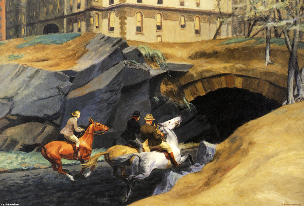 Wikioo.org - The Encyclopedia of Fine Arts - Painting, Artwork by Edward Hopper - Bridle Path