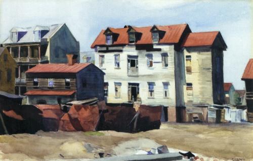 Wikoo.org - موسوعة الفنون الجميلة - اللوحة، العمل الفني Edward Hopper - Charleston