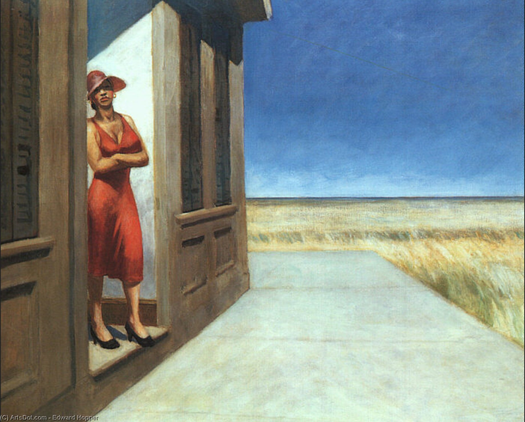 WikiOO.org - Encyclopedia of Fine Arts - Maľba, Artwork Edward Hopper - South Carolina Morning