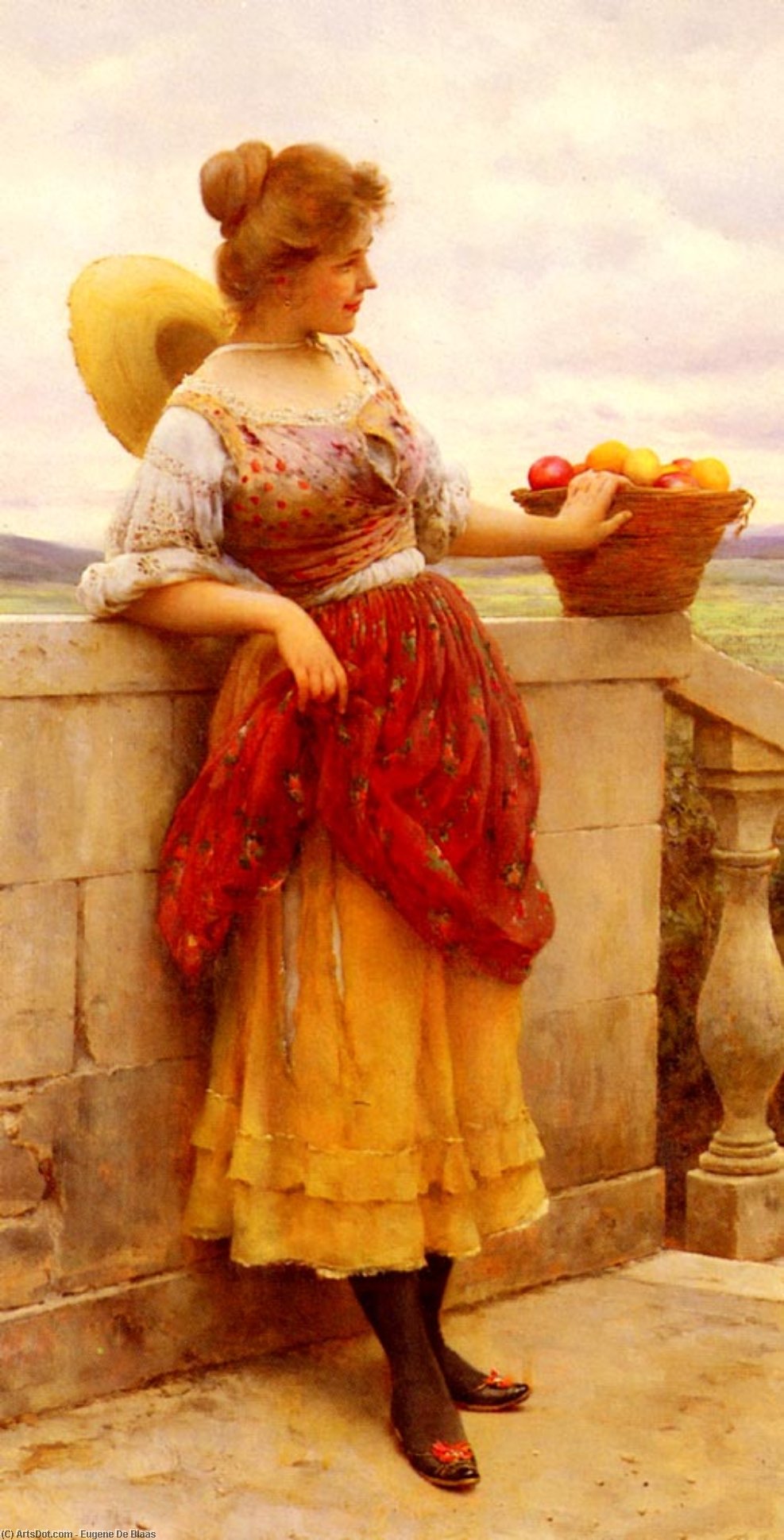 Wikioo.org - The Encyclopedia of Fine Arts - Painting, Artwork by Eugene De Blaas - Le Plaisir
