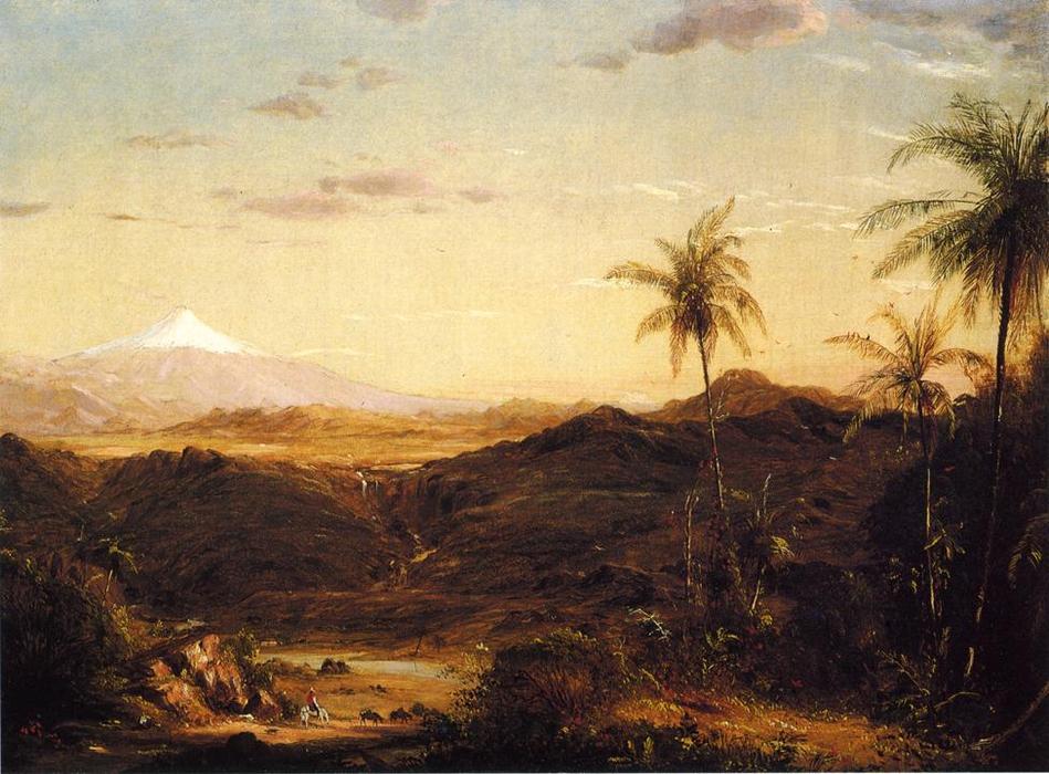 Wikioo.org - The Encyclopedia of Fine Arts - Painting, Artwork by Frederic Edwin Church - Cotopaxi 1