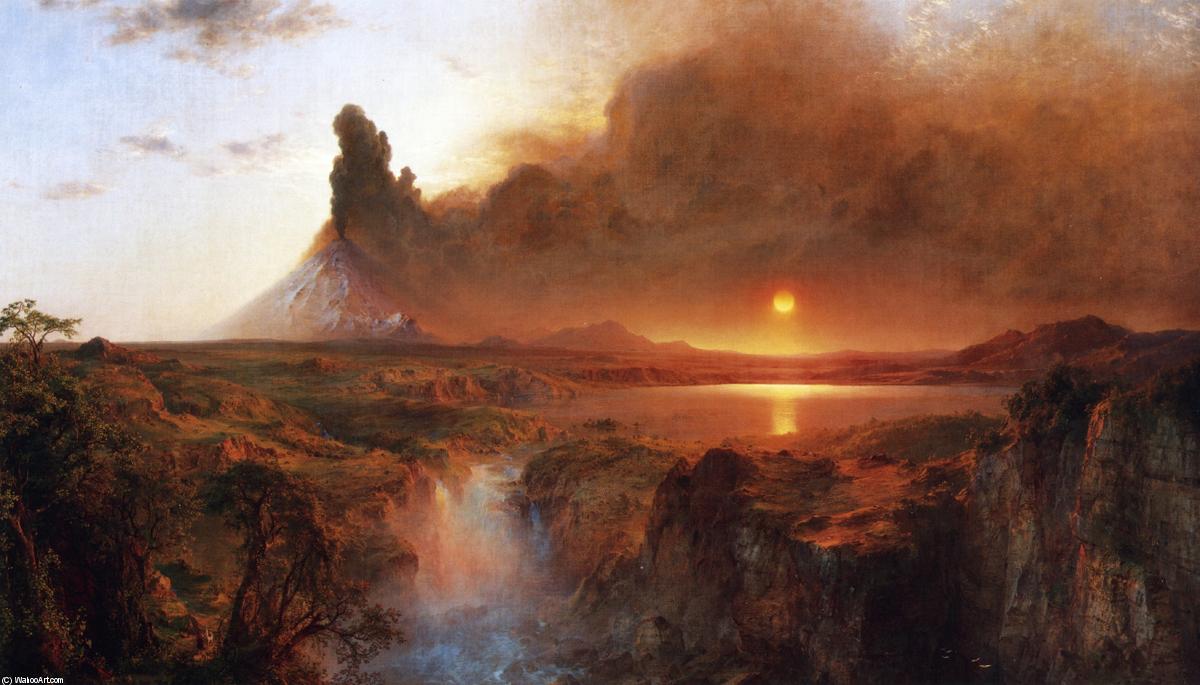 Wikioo.org - The Encyclopedia of Fine Arts - Painting, Artwork by Frederic Edwin Church - Cotopaxi 2