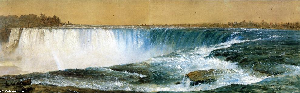 WikiOO.org - Encyclopedia of Fine Arts - Malba, Artwork Frederic Edwin Church - Horseshoe Falls