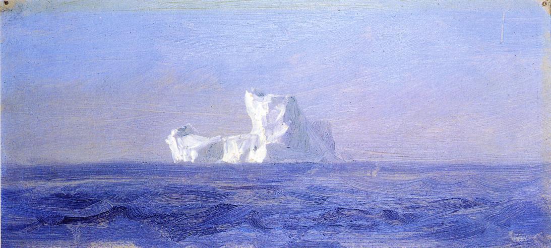 Wikioo.org – L'Encyclopédie des Beaux Arts - Peinture, Oeuvre de Frederic Edwin Church - off iceberg , Terre-neuve