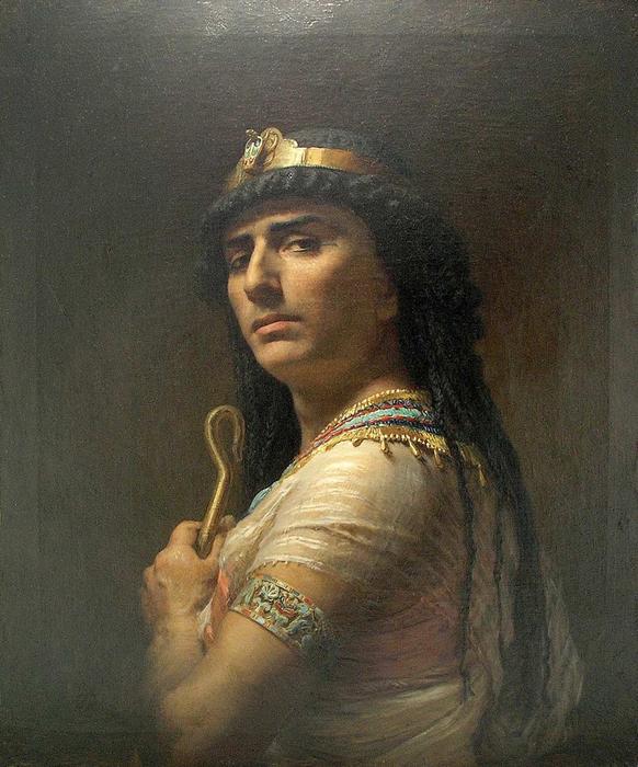 Wikioo.org – La Enciclopedia de las Bellas Artes - Pintura, Obras de arte de Frederick Arthur Bridgman - El rey David