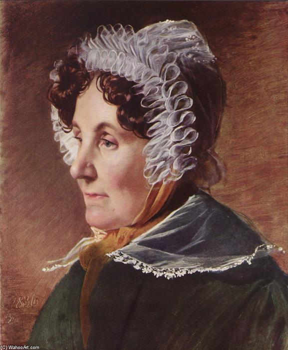 WikiOO.org - Encyclopedia of Fine Arts - Lukisan, Artwork Friedrich Ritter Von Amerling - Die Mutter des Malers