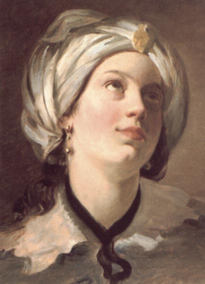 Wikioo.org - The Encyclopedia of Fine Arts - Painting, Artwork by Friedrich Ritter Von Amerling - Study of a lunatist