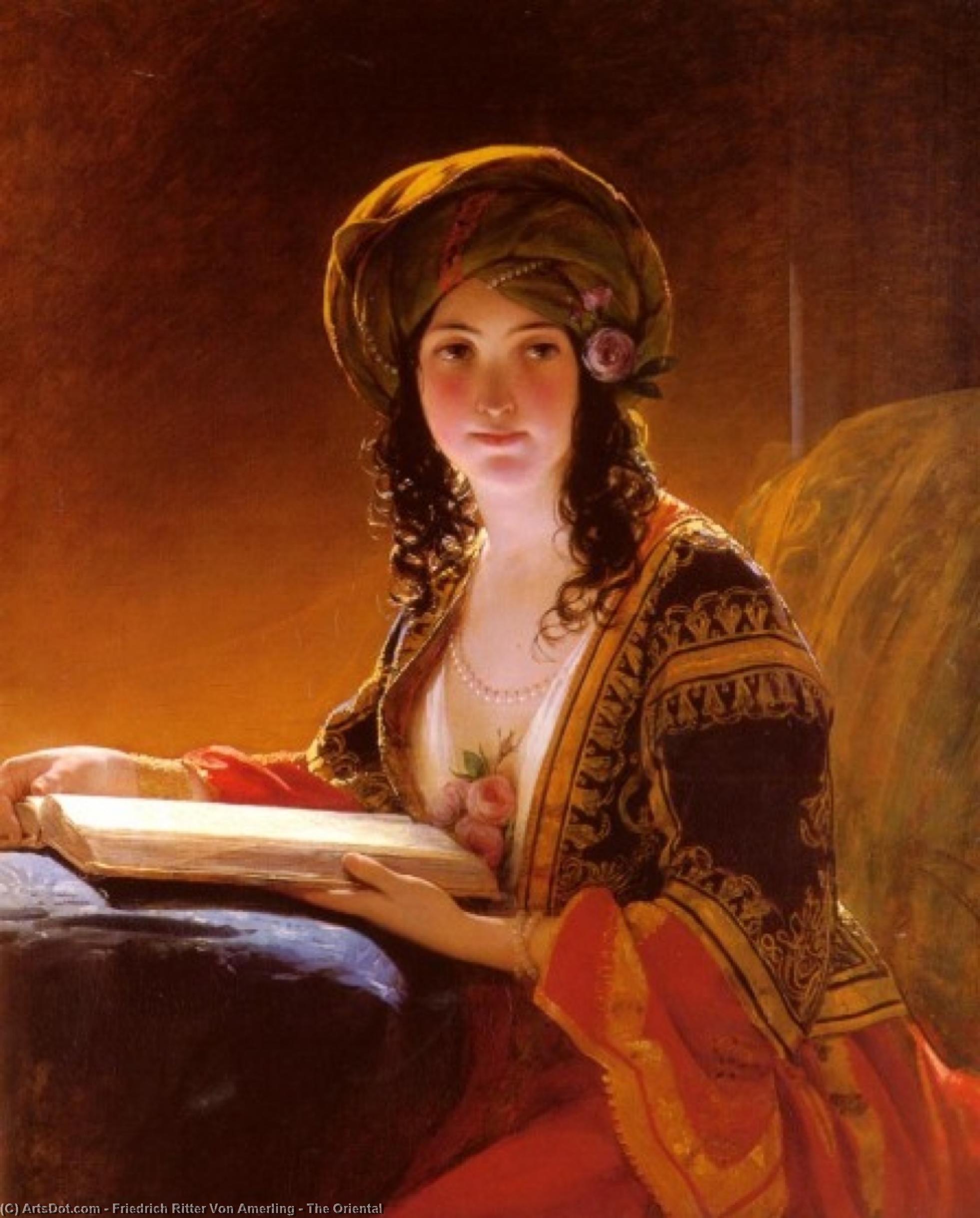 Wikioo.org - The Encyclopedia of Fine Arts - Painting, Artwork by Friedrich Ritter Von Amerling - The Oriental
