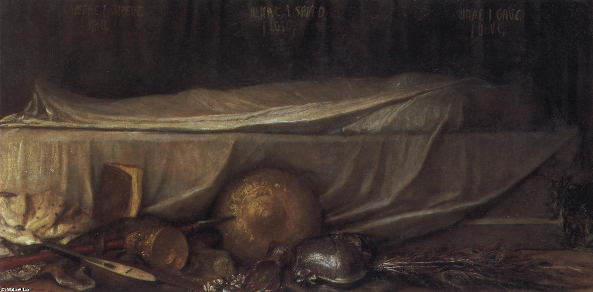 Wikioo.org - The Encyclopedia of Fine Arts - Painting, Artwork by George Frederic Watts - Sic Transit